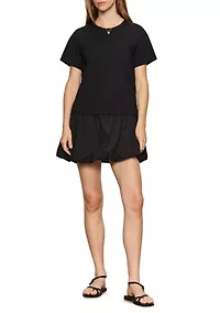 Women's Bubble T-Shirt Dress