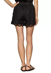 Women's Almost There Linen Shorts