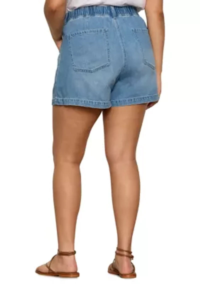 Plus Tie Shorts