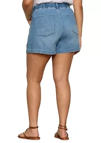 Plus Tie Shorts