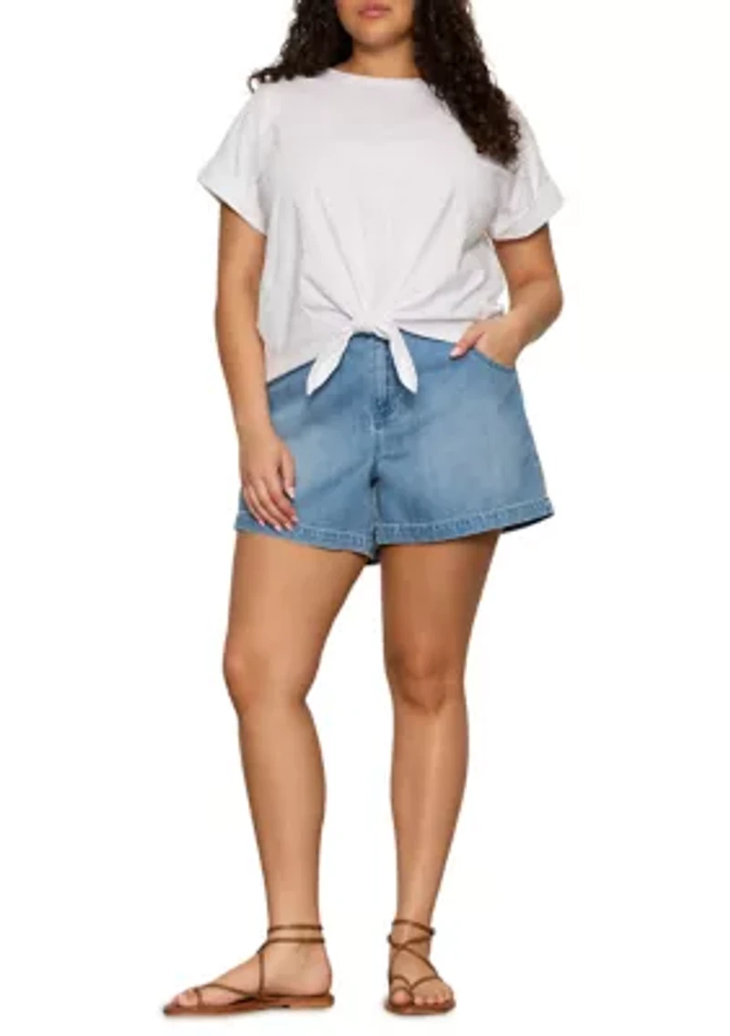 Plus Tie Shorts