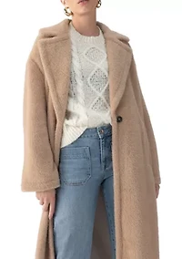 Women's Live Faux Fur Coat