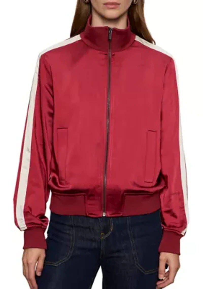 Women's Satin Track Jacket