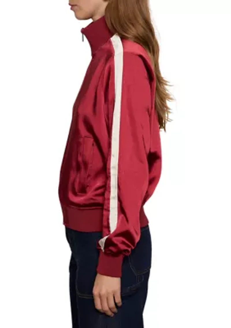 Women's Satin Track Jacket
