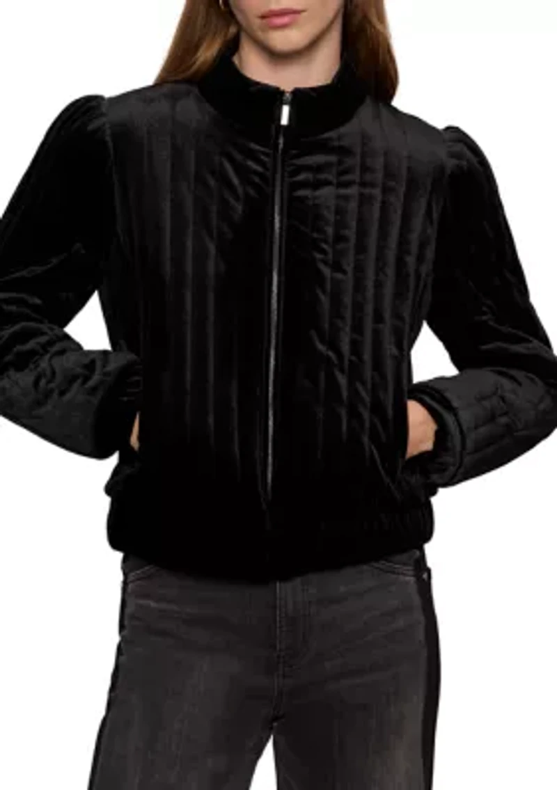 Women's Matte Velvet Jacket