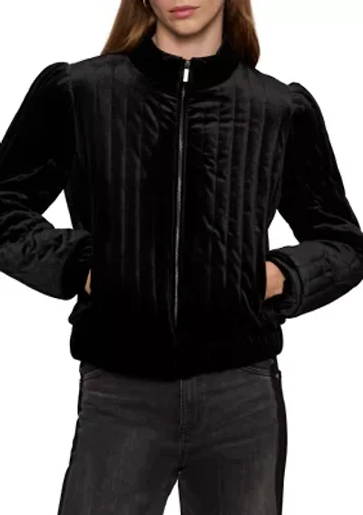 Women's Matte Velvet Jacket