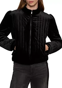 Women's Matte Velvet Jacket