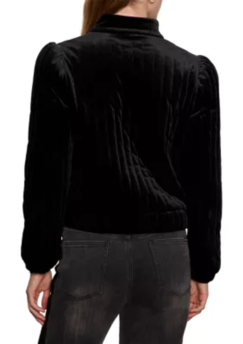 Women's Matte Velvet Jacket