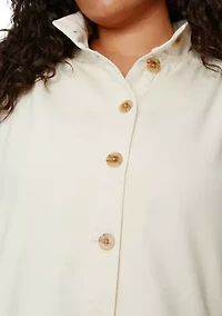 Plus Charlotte Twill Jacket