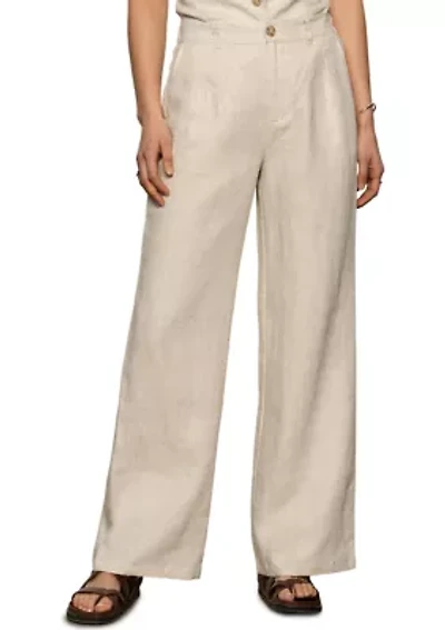 Women's Hopper Straight Leg Linen Trousers