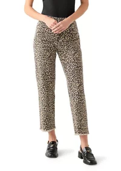 Cadence 90s Straight Leg Cropped Jeans