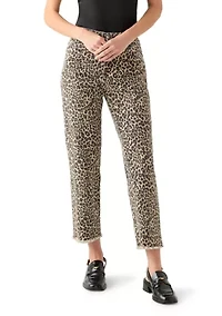 Cadence 90s Straight Leg Cropped Jeans