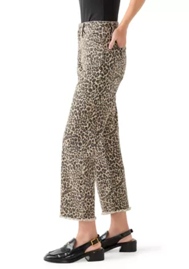 Cadence 90s Straight Leg Cropped Jeans