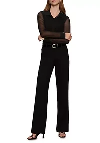 Women's Marine Ponte Pants