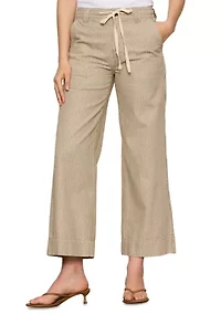 Women's Lily Striped Cropped Pants