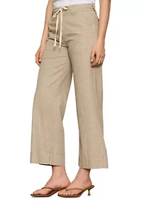 Women's Lily Striped Cropped Pants
