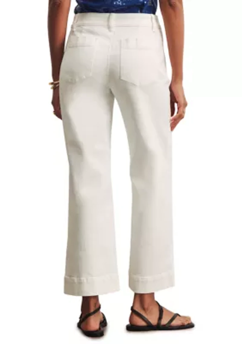 Women's Lace Up Mariner Jeans