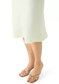 Women's Linen Slip Skirt