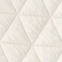 Plus Quilted Button Up Popover Sweatshirt