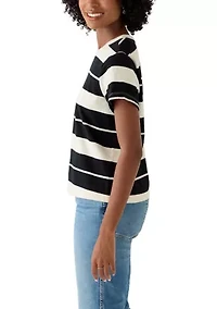 Women's Timeless Striped Short Sleeve T-Shirt