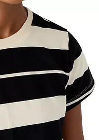 Women's Timeless Striped Short Sleeve T-Shirt
