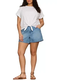 Plus All Day Tie Top