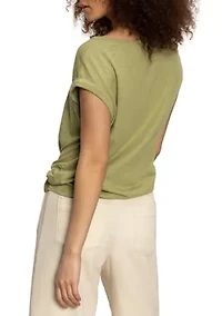 Women's Knotted Muscle T-Shirt