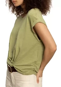 Women's Knotted Muscle T-Shirt