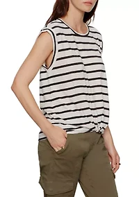 Women's Knotted Muscle Shirt