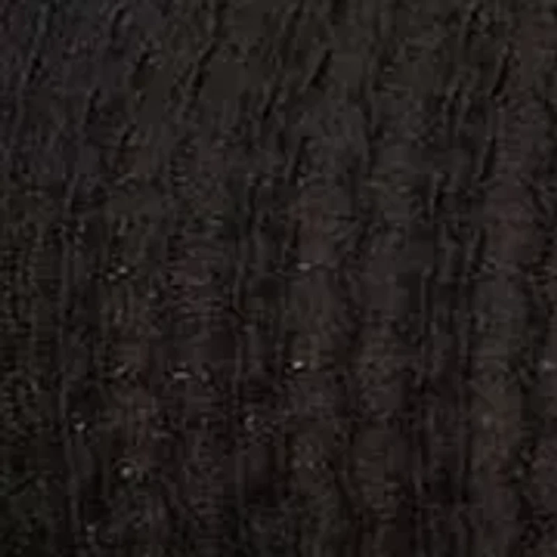 Plus Long Sleeve Boat Neck Textured Top