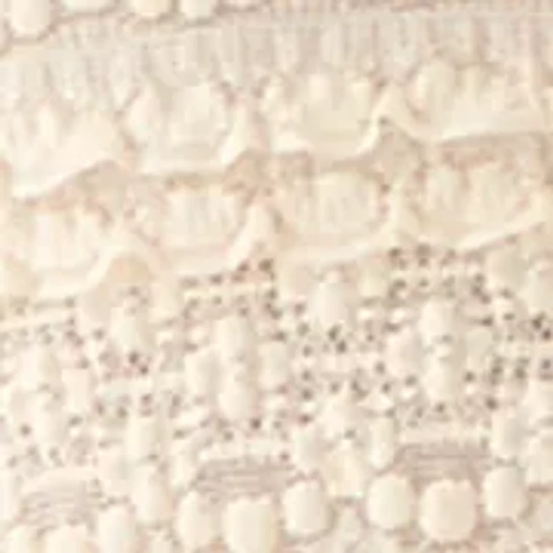 Women's Lovely Lace Button Front Top