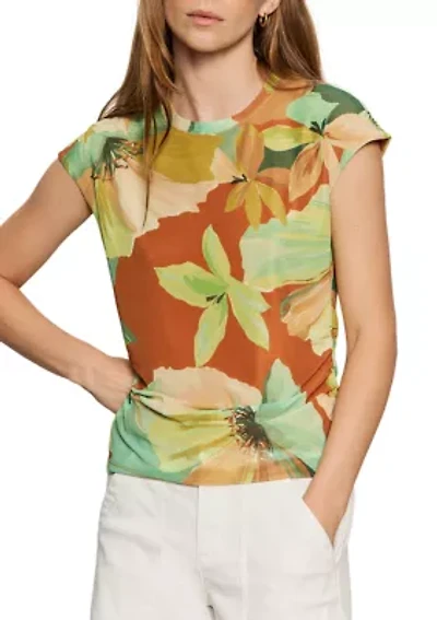 Women's Ruched Muscle Tank Top