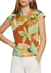 Women's Ruched Muscle Tank Top