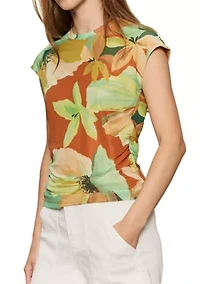 Women's Ruched Muscle Tank Top