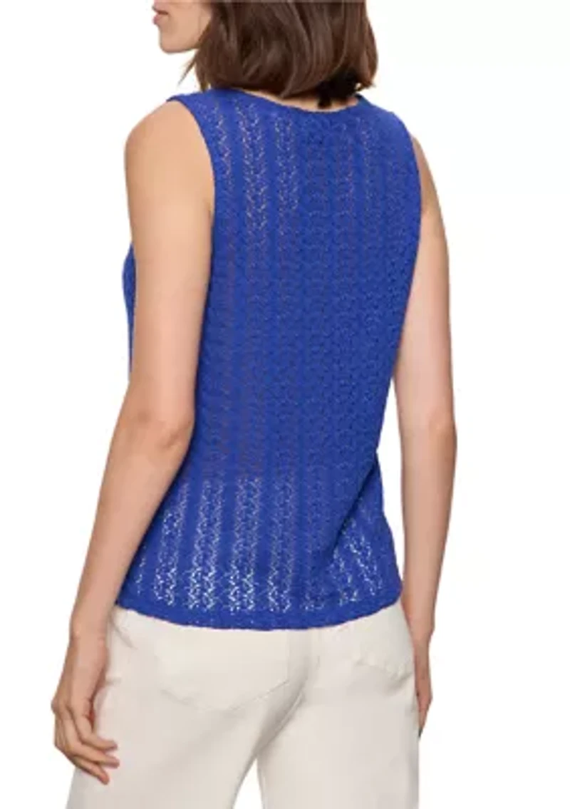 Women's No Rush Button Front Tank