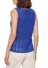 Women's No Rush Button Front Tank