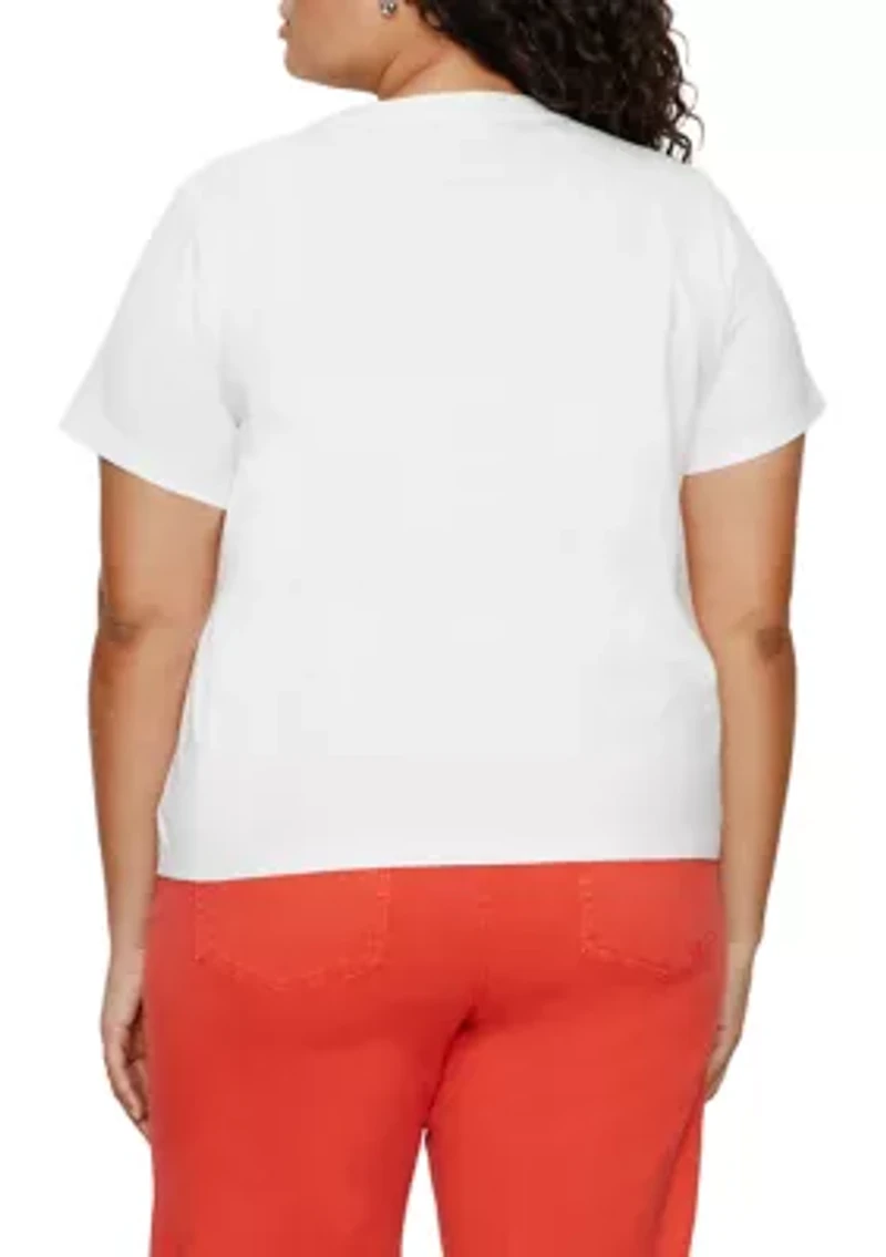 Plus Embellished T-Shirt