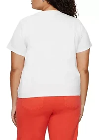 Plus Embellished T-Shirt