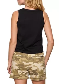 Women's Embellished Sleeveless Top
