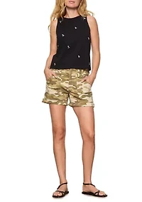 Women's Embellished Sleeveless Top
