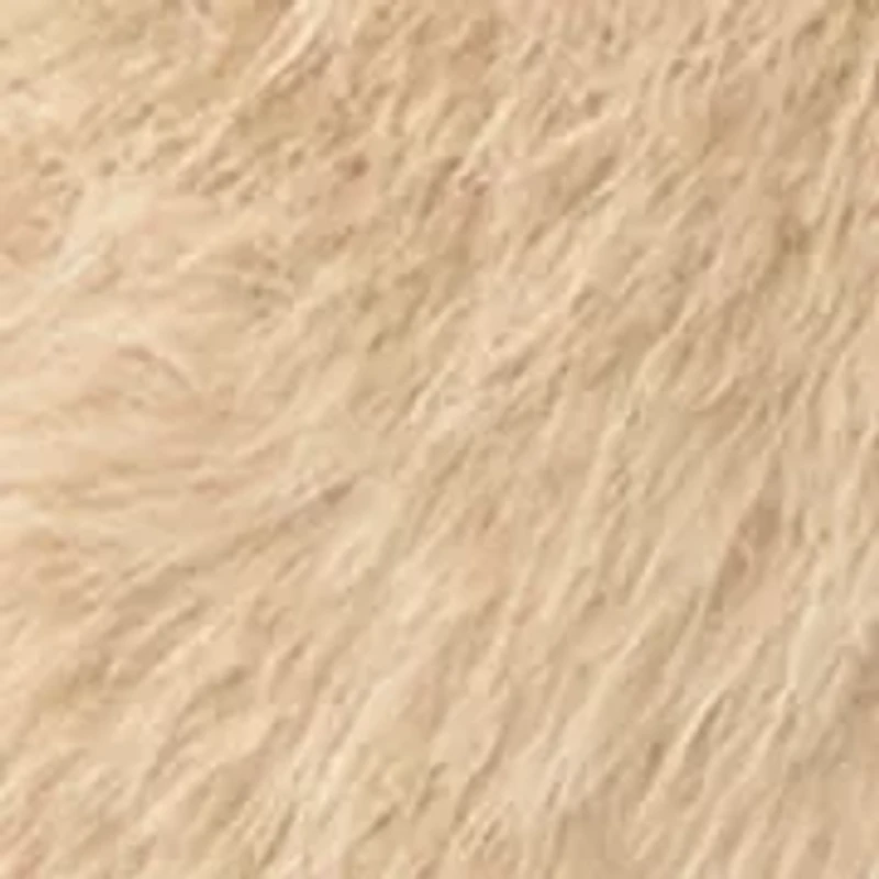 Plus Silky Faux Fur Vest