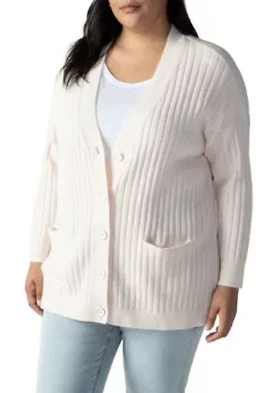 Plus Cozy Seeker Cardigan