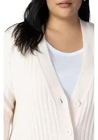 Plus Cozy Seeker Cardigan
