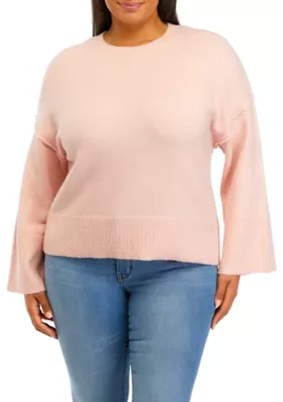 Plus Drop Shoulder Sweater