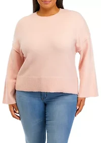 Plus Drop Shoulder Sweater