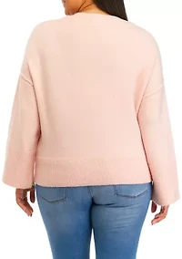 Plus Drop Shoulder Sweater