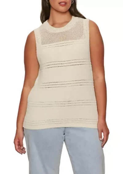 Plus Waves of Summer Shell Top