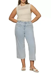 Plus Waves of Summer Shell Top