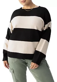 Plus Cuddle Up Crew Neck Sweater