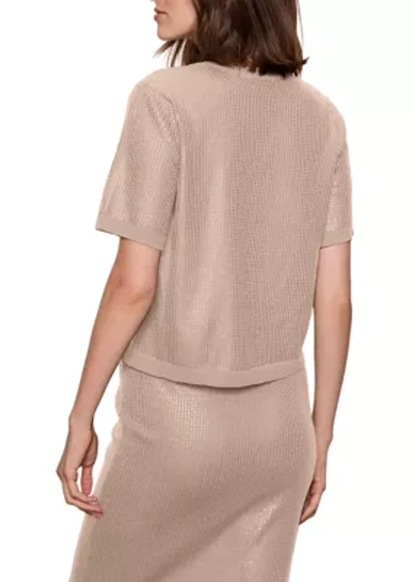 Women's Sparkle Sequin Sweater